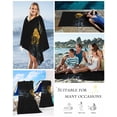 thumbnail image 5 of Yellow Roses Beach Towels Oversized Super Absorbent, Modern Art Splash Flowers Butterfly Lightweight Bath Towel Quick Dry Sets For Bathroom/Pool/Rv Camping/Beach Play/Gym Room/Picnic 23"x47", 5 of 8