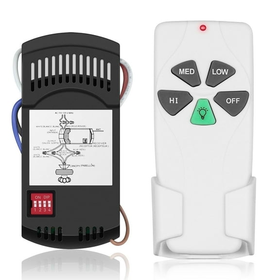 Replace FAN-53T 2AAZPFAN-53T FAN-11T KUJCE9103 UC7030T Universal Ceiling Fan Remote Control Kit