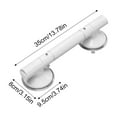 thumbnail image 3 of Bathroom Grab Bar with Strong Suction Cups - Shower Handle No-Drill Installation Bathtub Toilet Support Rail White Removable A, 3 of 5