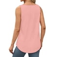 thumbnail image 3 of MOSHU 2 Pack Tank Tops for Women Loose Fit Summer Sleeveless Plus Size Tops Round Neck Flowy Casual Shirts Outfits, 3 of 7