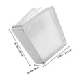 thumbnail image 2 of EXHUMKY Organizador De Archivos De Pared Plástico Con Soportes Para Documentos A4 Fácil Montaje, 2 of 7