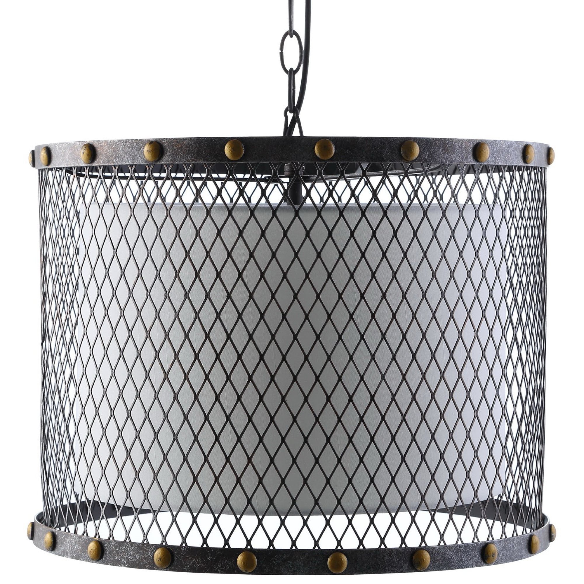 Modway Fortune Chandelier in Antique Silver