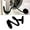 Black, variant on Front Load Washer Door Prop:18in Magnetic Door Stopper,Washing Machine Door Holder to Keep Door Open,Prevent Odors,Flexible Door Prop Fits Most Washing Machines (White)