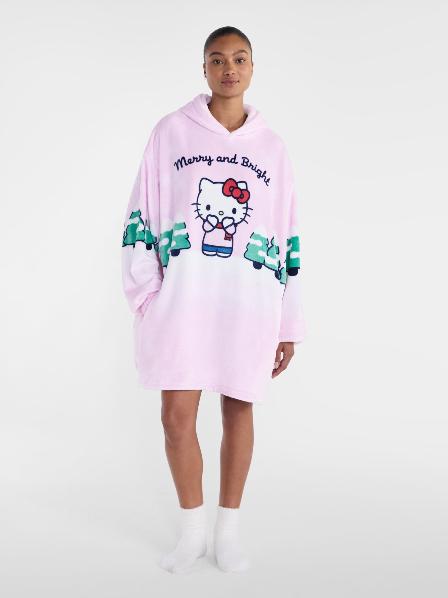 Women's Sleep Lounger Hello Kitty, Sizes XS-3XL