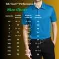 thumbnail image 4 of Mafoose Men's Moisture-Wicking Silk Touch Performance Short Sleeve Polo Shirt Black XS, 4 of 4
