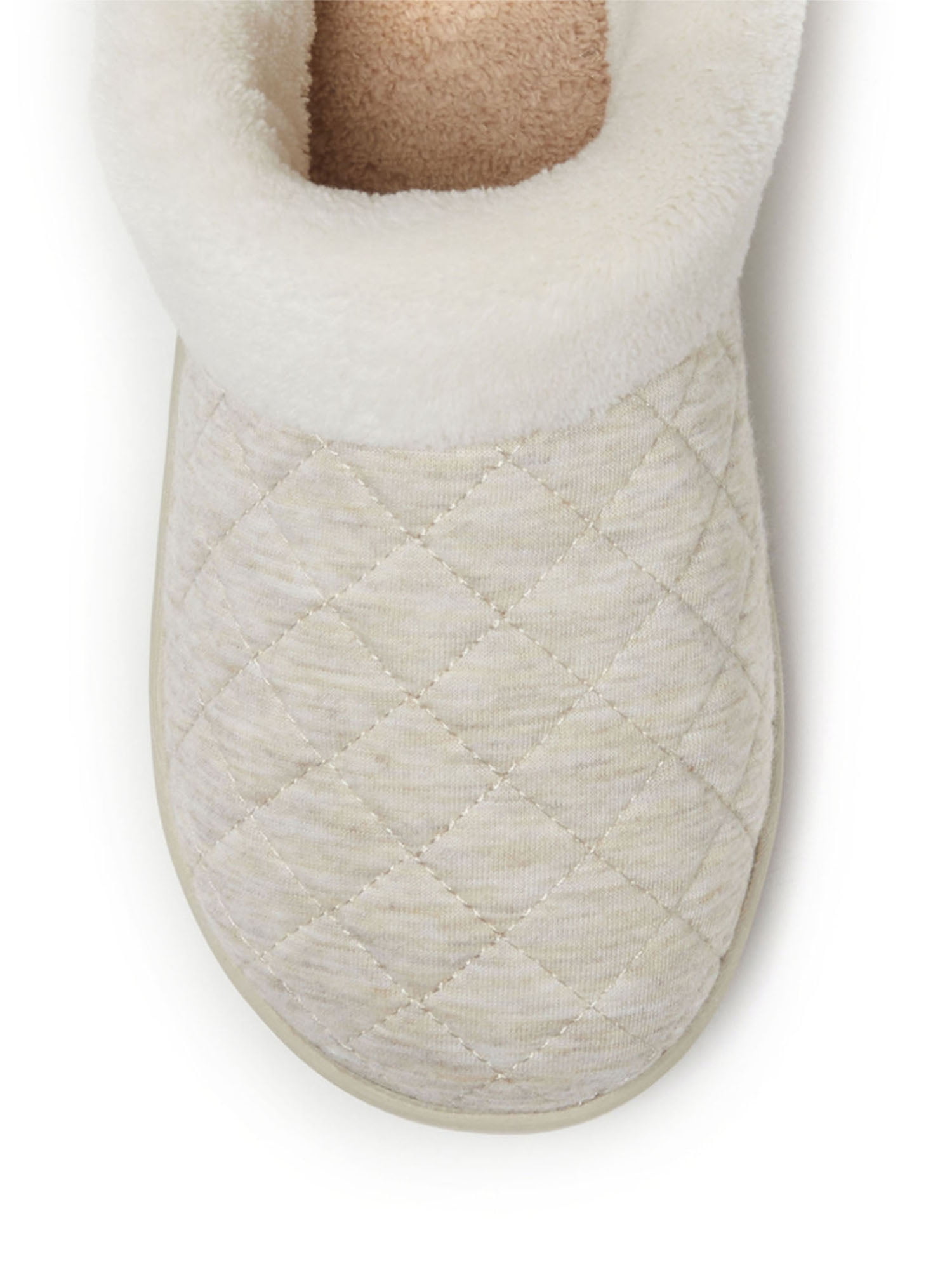 Dearfoams Cozy Comfort Women's Quilted Jersey Clog