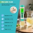 thumbnail image 4 of Medidor de temperatura ORP de pH H2 4 en 1 Terronix, medidor de temperatura 4 en 1 para agua hidrogenada, 4 of 7