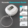 thumbnail image 6 of Arboleaf Smart Body Measuring Tape - Digital Fitness Tracker, Easy To Read - 60 In, White, 6 of 10