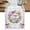 LightPink, variant on Spring Easter Table Runner, Watercolor Floral Tulips Wreath Eggs Pink Plaid Washable Cotton Linen Table Runners 48 Inches Long, Dresser Scarf Runner for Nightstand/Coffee/End Tables 13''x48''