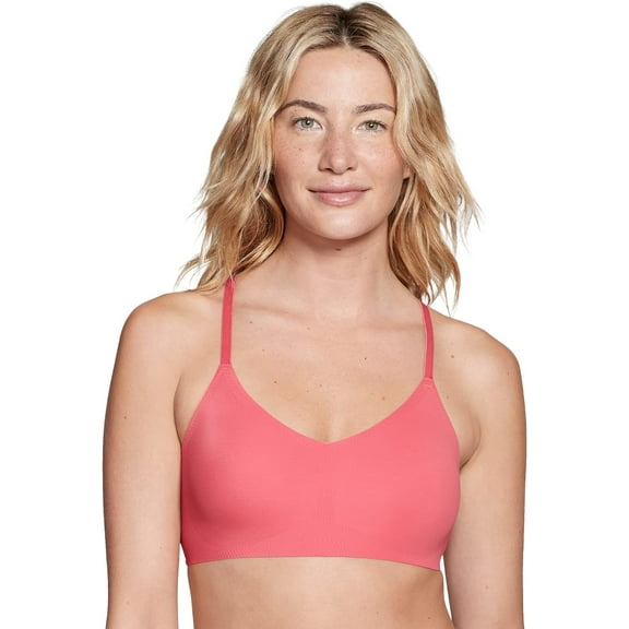 True & Co Women's Lace Racerback Adjustable Strap Bralette