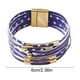 thumbnail image 3 of Decoraciones para el Día de los Caídos, decoraciones para el 4 de julio, pulsera de cuero con cierre magnético y bandera del Día de la Independencia, pulsera de cuero con cuentas, pulsera de tubo de l, 3 of 6