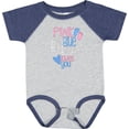 thumbnail image 3 of Inktastic Pink or Blue, Big Brother Loves You Footprints and Heart Boys Baby Bodysuit, 3 of 5