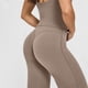 thumbnail image 4 of Leggings de entrenamiento for mujer, pantalones de Yoga sin costuras, de pierna ancha, acampanados, de cintura alta, suaves, sin costura frontal, gimnasio, Control de barriga, 4 of 5
