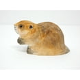 thumbnail image 5 of Beaver Wood Figurine - Dam Forest Castor Woodland Critter Miniature Small Animal Toy Handmade Carved Home Decor Folk Ornament Minifigure, 5 of 6
