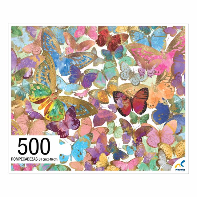 Rompecabezas, Mariposas, 500 Piezas, Máxima Calidad Novelty Mariposas