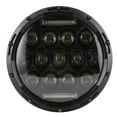 thumbnail image 3 of Luz delantera de motocicleta, faro LED de 7 pulgadas y 75 W, repuesto de faro de motocicleta, faro delantero de motocicleta optimizado para la excelencia, 3 of 9