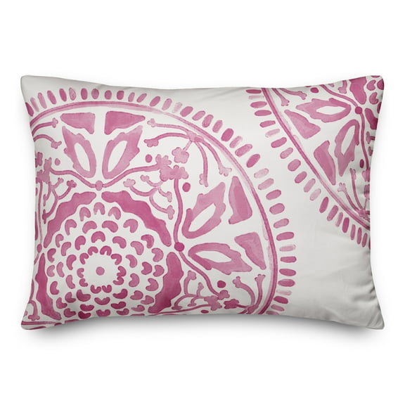 Creative Products Relax Bold Script Navy 18x18 Indoor / Outdoor Pillow