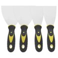 thumbnail image 1 of 4pcs Metal Scraper 2.5 Inch 4 Inch Drywall Spatula Cleaning Wallpaper Scraper, 1 of 9