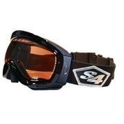 S4 Transfer Adult Goggles-Color:Black/Black Amber