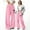 Pink, variant on GLCCG Girls' Straight Leg Sweatpants Drawstring High Waisted Baggy Joggers Pnats with Pockets Cute Bow Printed Sports Pants 8-12 Years