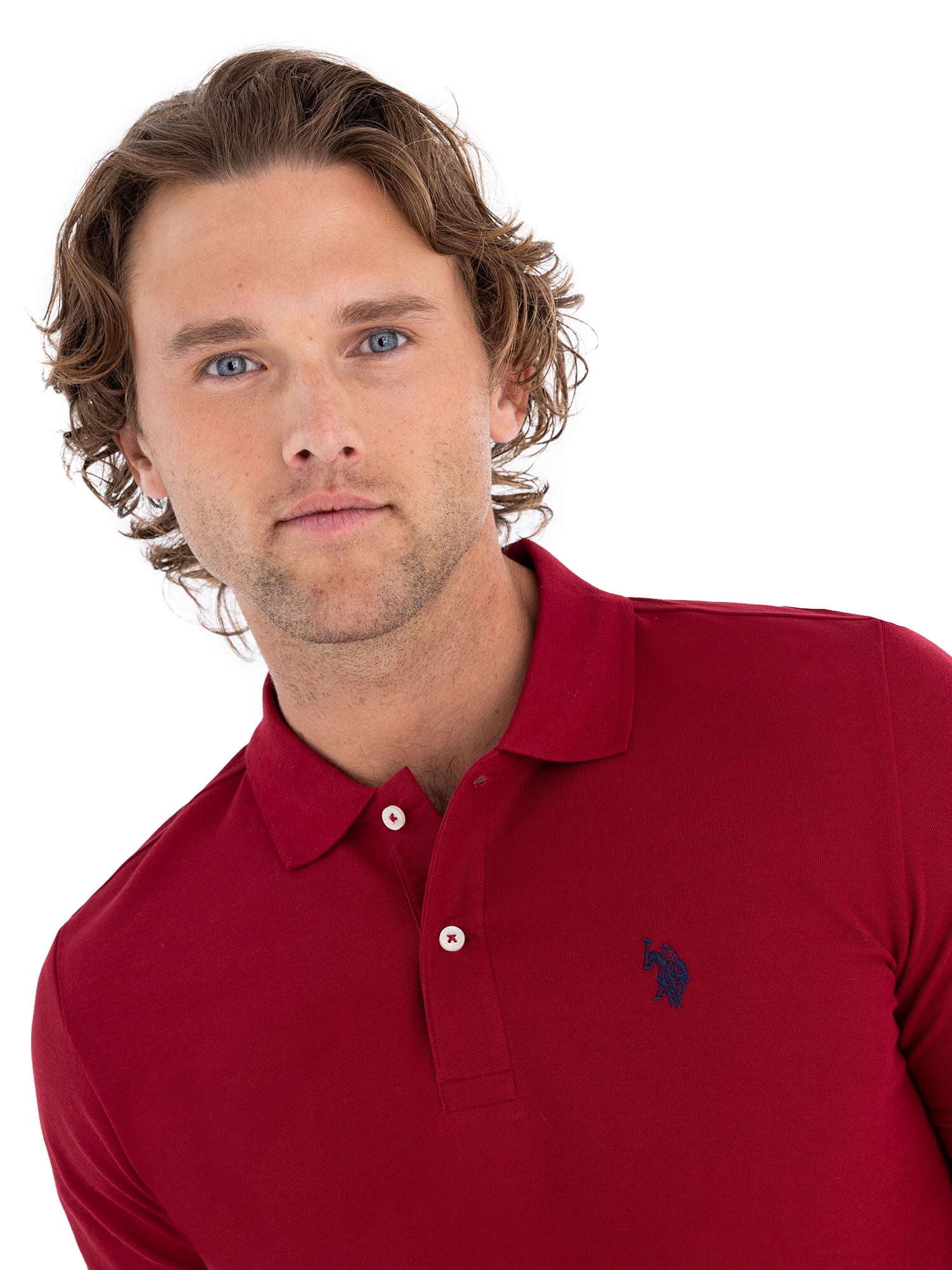 U.S. Polo Assn. Men's Performance Pique Polo Shirt