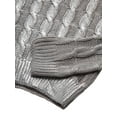 thumbnail image 3 of Jessica Simpson Girls Foil Knit Sweater, Sizes 7-16, 3 of 5