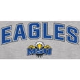 thumbnail image 2 of Men's Ash Morehead State Eagles Proud Mascot T-Shirt, 2 of 2