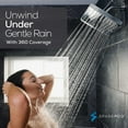 thumbnail image 5 of SparkPod High Pressure Rainfall Shower Head, Easy Install, Energy Saving (8 inch Square, Polished Chrome), 5 of 9