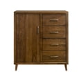 thumbnail image 4 of Picket House Furnishings Zuma 4-Drawer Chest in Walnut, 4 of 12