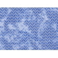 thumbnail image 2 of Zelouf Cove Chevron Tie-Dye Crochet  , Sewing, DIY, Crafts Fabric by the Yard, 441 Royal, 20 Yard, 2 of 2