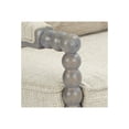 thumbnail image 5 of Ave Six Abbott Spindle Accent Chair with Padded Spring Seat and Brushed Grey Base, 26.75" W x 31.25" D x 36" H, Gray, 5 of 5