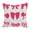 A, variant on YHAICO Valentines Pillow Cover Holiday Pillow Covers Cute Sofa Valentine's Day Pillowcase Bedroom Throw Pillow Bow Cushion Backrest Pillow 30*50CM
