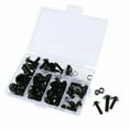 thumbnail image 4 of 158PCS Universal Motorcycle Fairing Screws Nuts Kit Moto Body Work Bolts Screw for YZF R1 R6 R3 2004- 2008(Black),1 set * fairing screws(158PCS),Black, 4 of 5