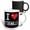 Multicolor, variant on 3drose, Geeky Old School Pixelated Pixels 8-bit I Heart I Love Firewalls, 11oz Two-tone Yellow Mug
