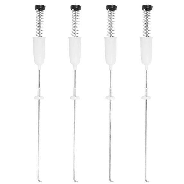 4pcs Washing Machine Balance Bar Spring Tie Rod Full Automatic Washing Machine Part Shock Absorber Balance Rod Balance Bar Washing Machine Accessories
