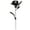 Black-Eyeball, variant on Spencer 8 Pcs Artificial Rose Flowers Black Silk Faux Roses with Plastic Eyeball Flower Bouquet for Home Party Haunted House Decor Halloween Decorations