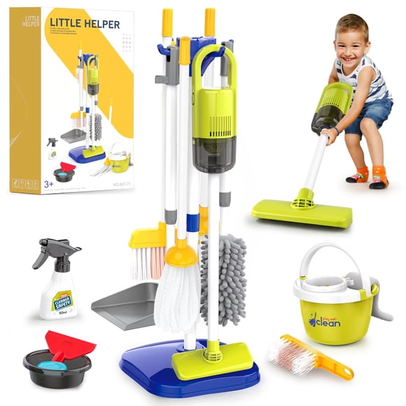 Set de limpieza Pretend Play Pupu Pig con aspiradora eléctrica