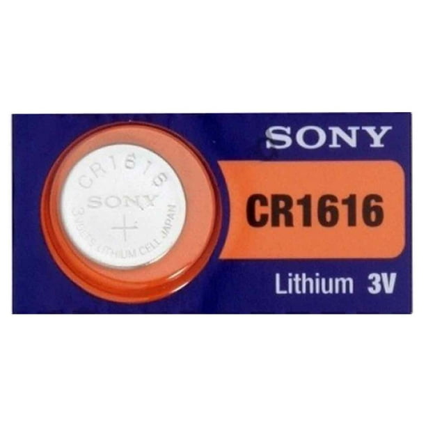 Batteries Sony de 3 Volts (sur une Carte)