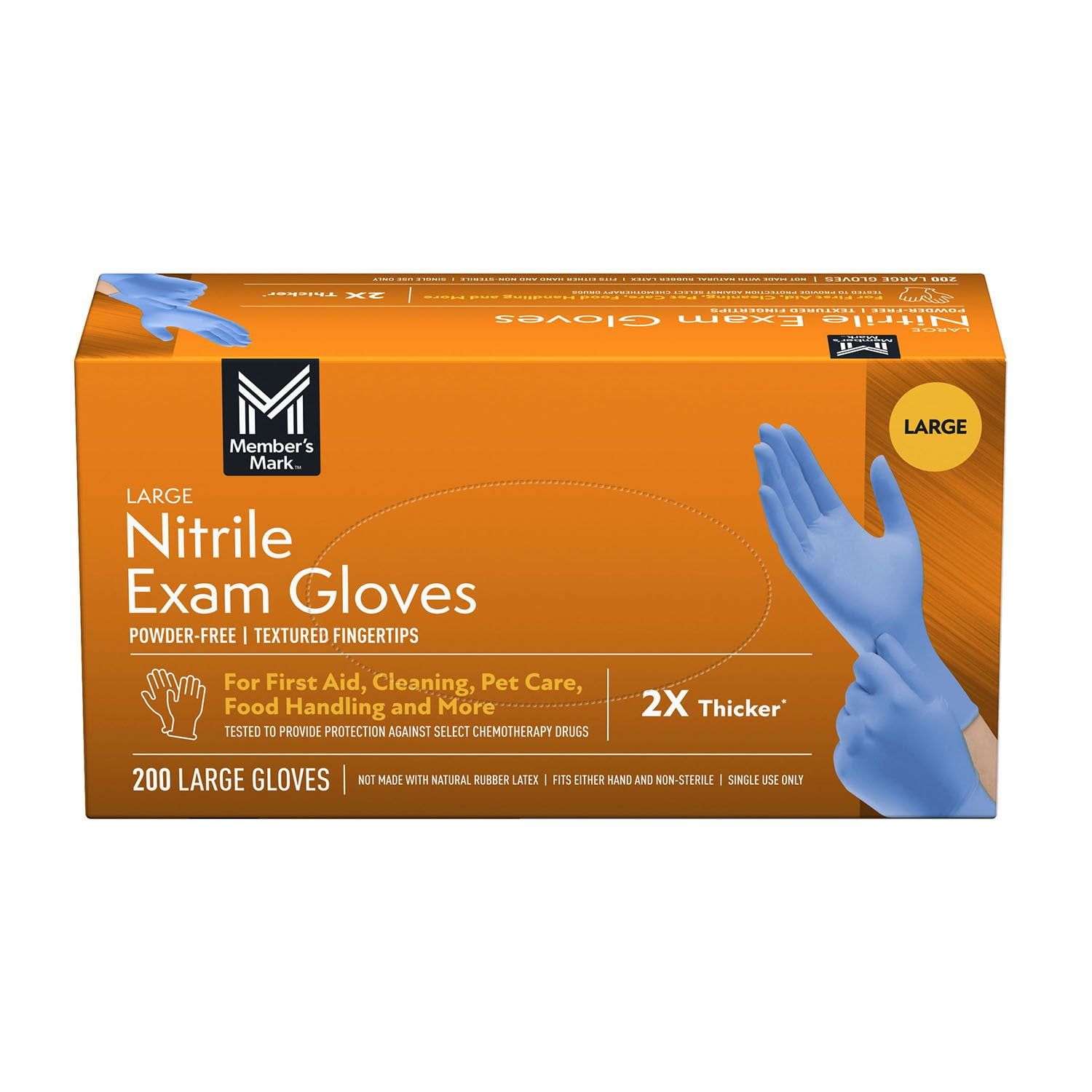 Clean Ones Sam's Nitrile Gloves Member's Mark Nitrile Exam