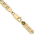 thumbnail image 5 of Auriga Fine Jewelry 14K Yellow Gold 4.75mm Anchor Chain Necklace 22inch for Women, 5 of 5
