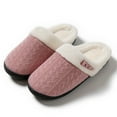 thumbnail image 4 of Aueoeo Orthopedic Slippers for Women, Women's House Slippers Memory Foam Fluffy Soft Slippers Slip on Winter Warm Shoes for Women Slippers, 4 of 5