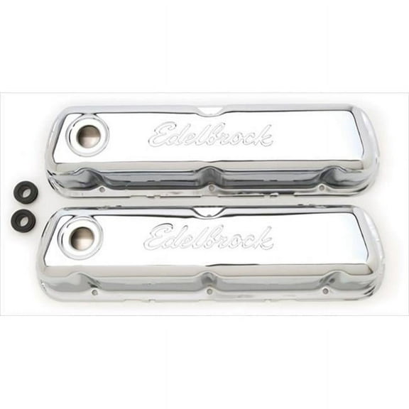 4460 Signature Series Valve Cover - Chrome, 289-302 Ford