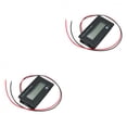 thumbnail image 1 of Moyic Voltage Meter Back-light Indication Module Plastics Supply Sensitive Indicator Battery Gauge Power Capacity Batteries Luz azul 2piezas, 1 of 6