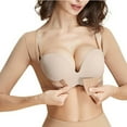 thumbnail image 1 of Thin Gathered Upper Support Corrective Body Shaping Clothes Chest Support Women's Side Breasting Breaststring Armband Back Body Shaping Clothes under $30, 1 of 4
