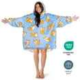 thumbnail image 5 of Bare Homey Plush Sherpa Wearable Blanket - Fluffy & Soft - Lightweight - Adult, Dogs, 5 of 9