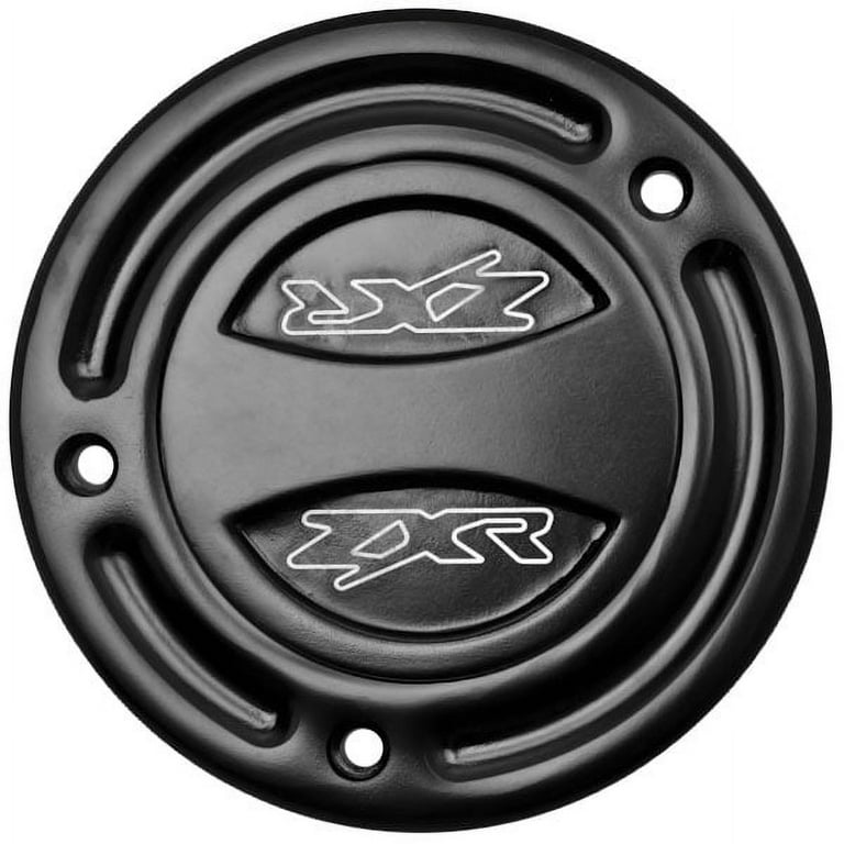 Krator Black Keyless Gas Cap Twist Off Fuel Tank Cap Logo