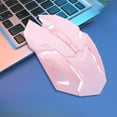 thumbnail image 6 of 2.4G Wireless Pink Mechanical Mouse Type-C Rechargeable Optical Ergonomic RGB Luminous Gaming Computer USB Mice For Laptop PC, 6 of 7
