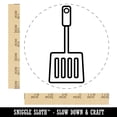 thumbnail image 2 of Spatula Cooking BBQ Self-Inking Rubber Stamp Ink Stamper - Black Ink - Large 1-1/2 Inch, 2 of 7