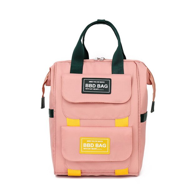 Bolsa de pañales de gran capacidad para mamá, mochila para cochecito, bolsas para mamá, bolso multifunción para bebé, impermeable, cálido, mochila para pañales de viaje al aire libre