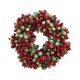 thumbnail image 1 of Anillo para velas RAZ Imports, bayas escarchadas rojas y verdes, 16,5 cm, 1 of 1